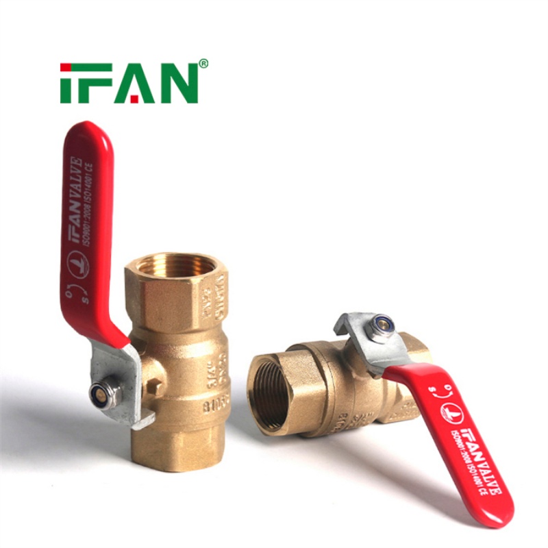 IFAN NPT Thread Female Male Water Control Brass Ball Valve