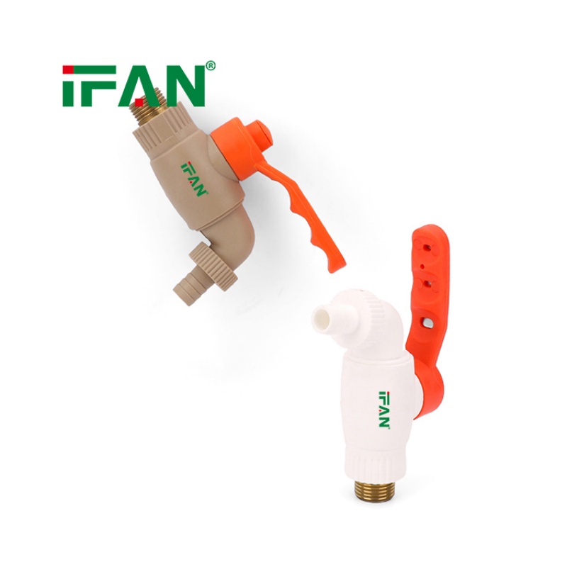 Ifan Ppr Water Tap 1/2'' 3/4'' Brass Core Plastic Ppr Bibcoc Application Scenario
