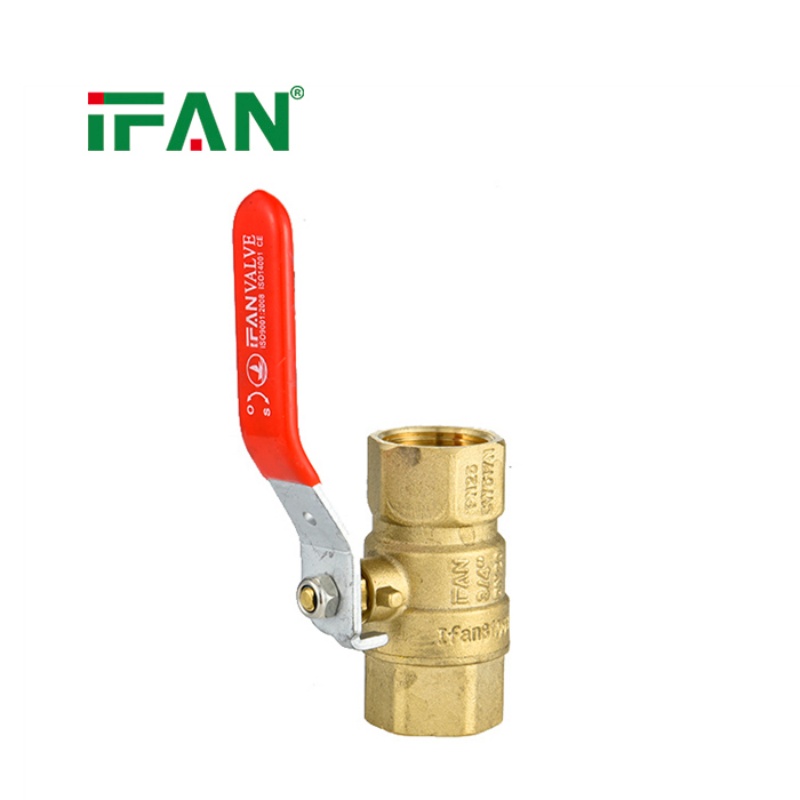 IFAN Hot Sale Brass Water Valve Long Handle Ball Valve details Picture