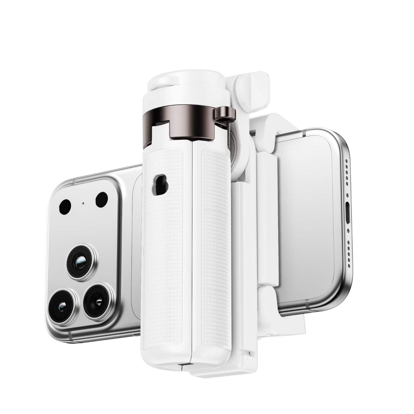 Selfie stick, mini mobile phone, magnetic attachment, Bluetooth remote control, portable travel pocket storage, photography wonder, tripod