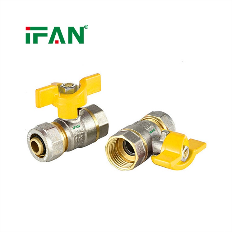 IFAN High Quality Male Female Threaded Brass Ball Valves Item Picture