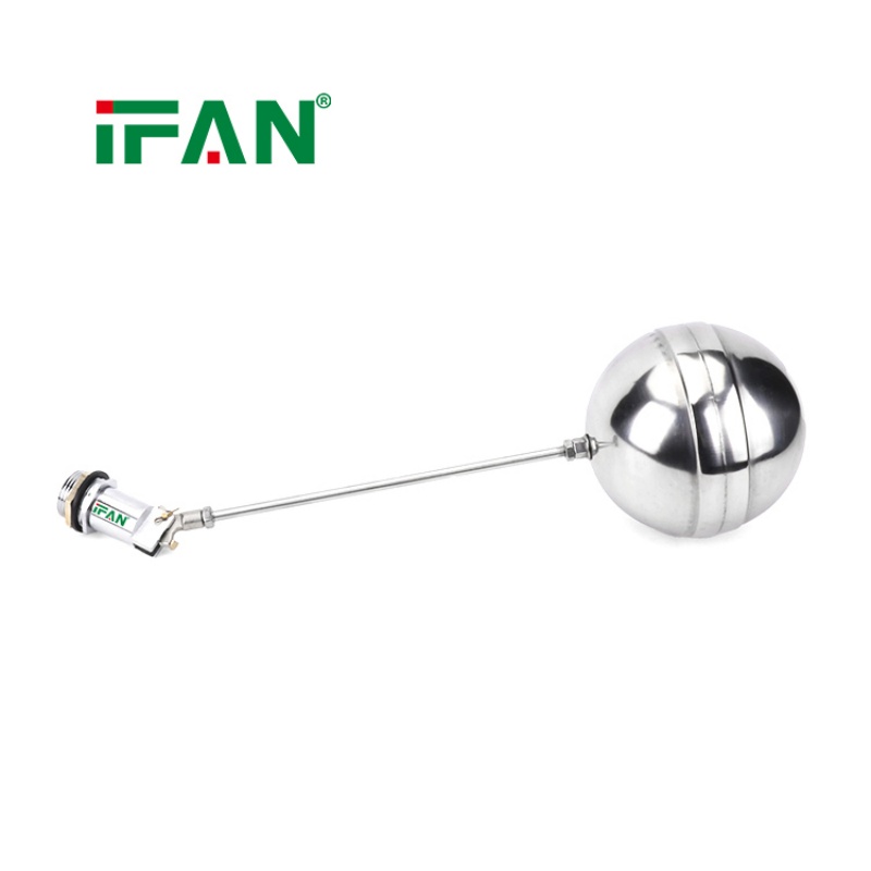 IFAN 1/2"-1" Manual Brass Float Valve for Water Tank details Picture