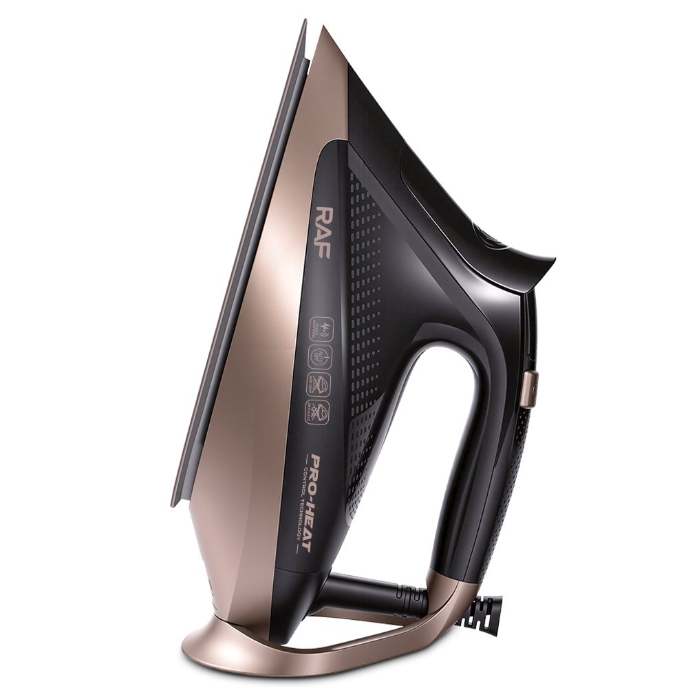 RAF Euo تنظيم ضبط ضبط الحرارة عبر الحدود بمكواة بخار آلي بالكامل باللمس Specification image
