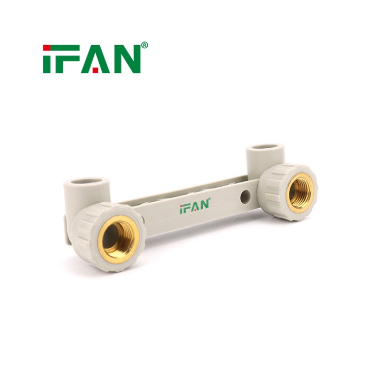 IFAN Double Wall Plate Female Threaded Elbow PPR Fittings details Picture