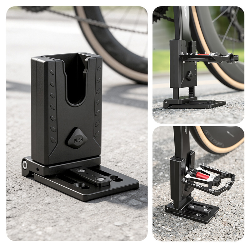 RXC-M7 bicycle crank parking frame display, foldable parking frame, parking platform, mountain foot support, foot column maintenance frame