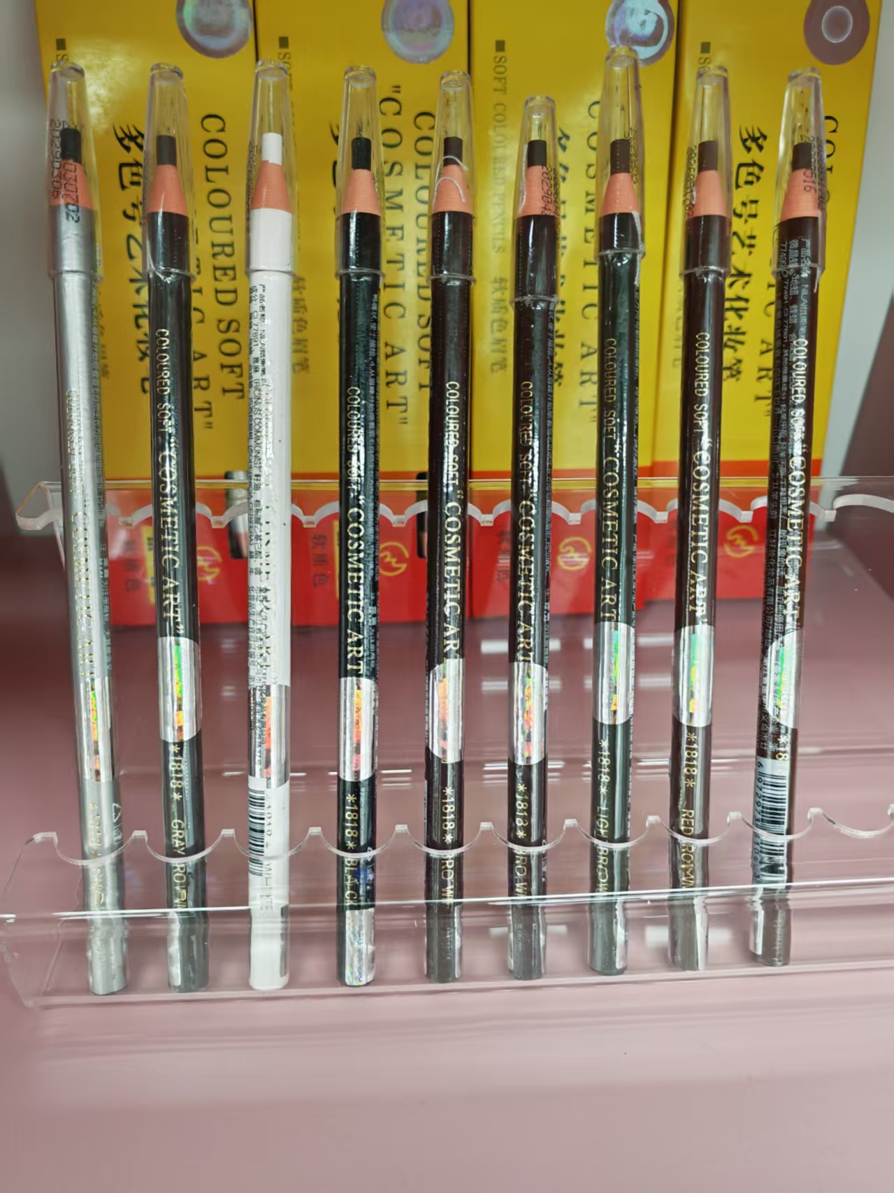 Nile 1818 eyebrow pencil is waterproof, long-lasting, and naturally colored. It is available for wholesale and can be sent on behalf of others. It does not fade or smudge and supports sending on behalf of others details Picture