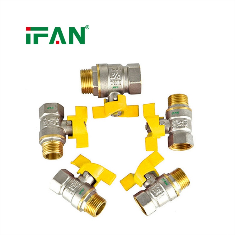 IFAN All Size Forged Male Female Threaded Brass Ball Valves
