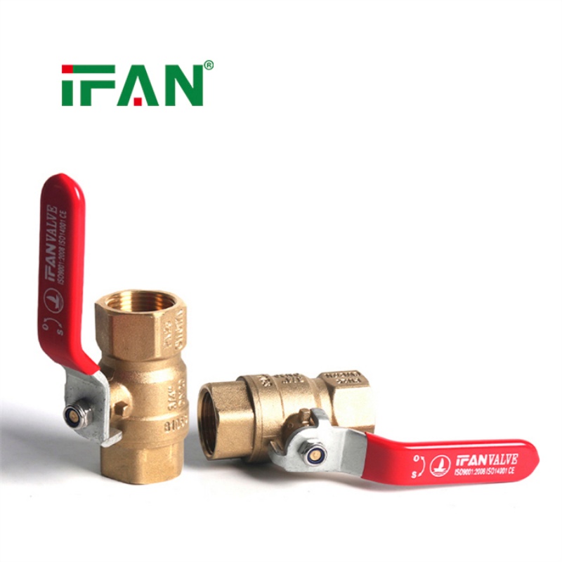 IFAN NPT Thread Female Male Water Control Brass Ball Valve details Picture
