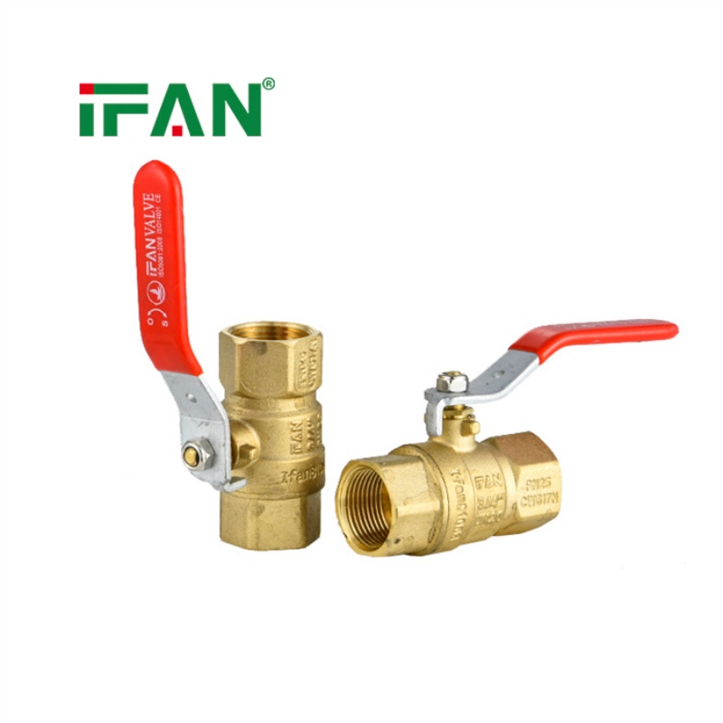 IFAN Hot Sale Brass Water Valve Long Handle Ball Valve Specification image