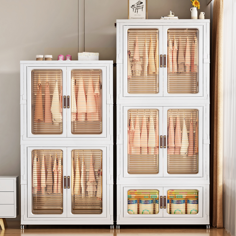 【CL】26Q3#9014 85cm wide, one large and two small storage cabinets, storage cabinets