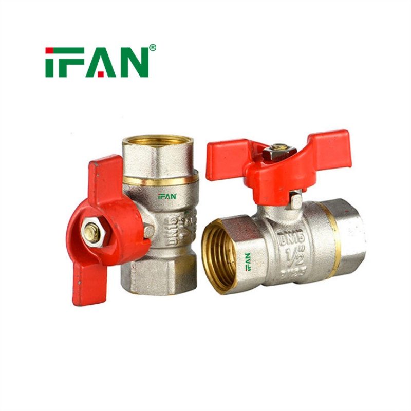 IFAN High Quality Male Female Threaded Brass Ball Valves