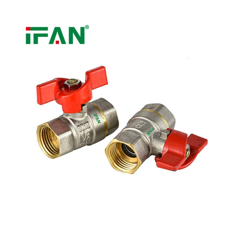IFAN High Quality Male Female Threaded Brass Ball Valves details Picture