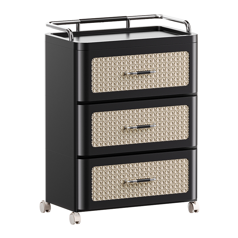 【CL】26Q3#7288 Bedside table, black wheeled drawer cabinet, small camper van, beauty and hair care tools, baby walking suitcase pic 2