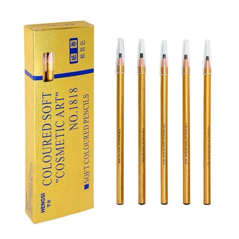 Hense Laser Pencil, eyebrow pencil, multi-color artistic makeup pen, waterproof, long-lasting, recommended by makeup artists, no color fading, large quantity available for wholesale Item Picture