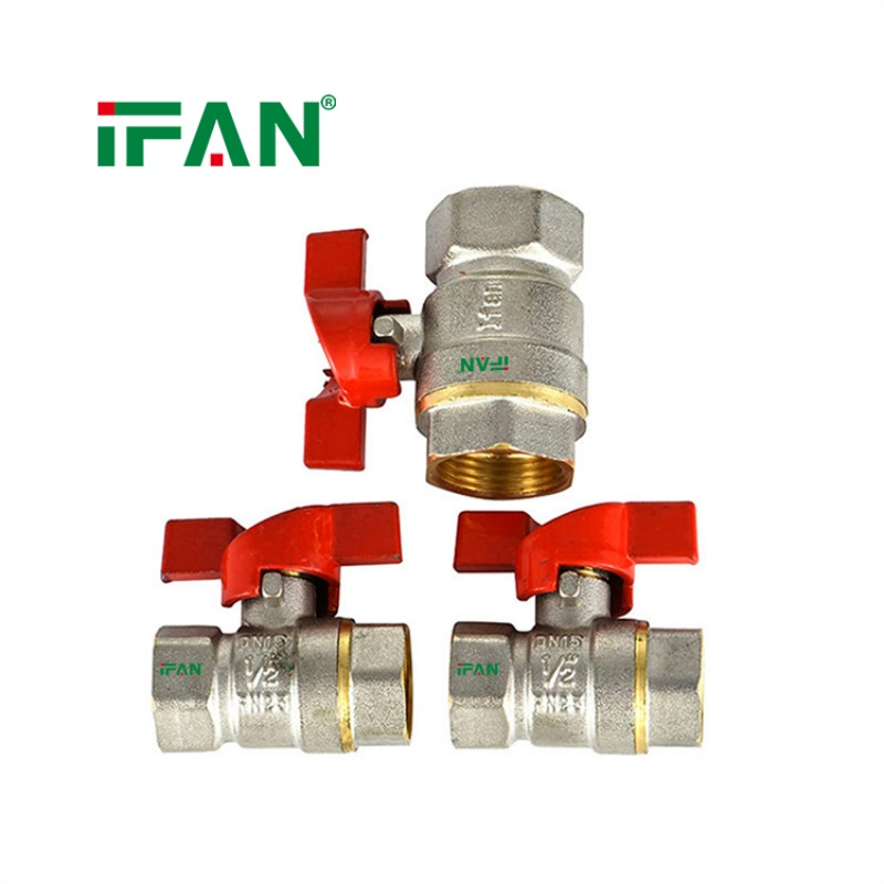 IFAN High Quality Male Female Threaded Brass Ball Valves Specification image