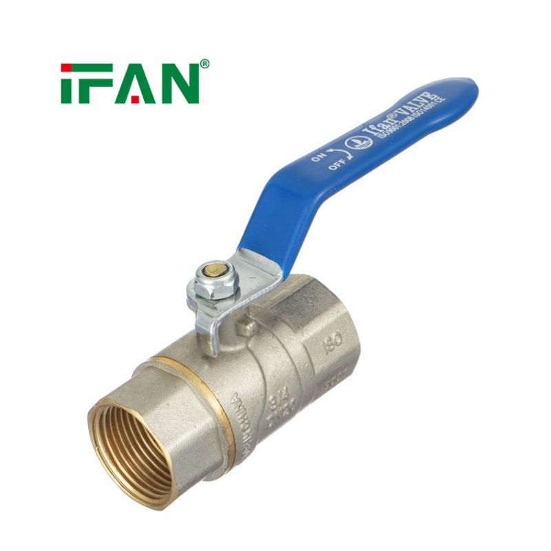 IFAN Hot Sale 1/2"-2" Iron Ball Long Handle Brass Valve Specification image