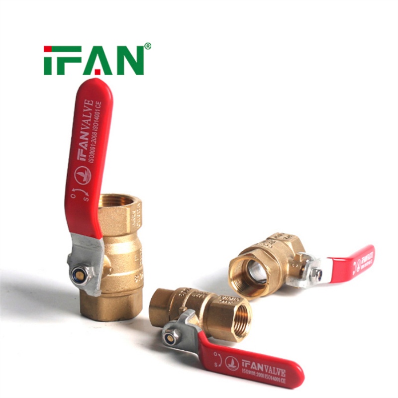 IFAN NPT Thread Female Male Water Control Brass Ball Valve Application Scenario
