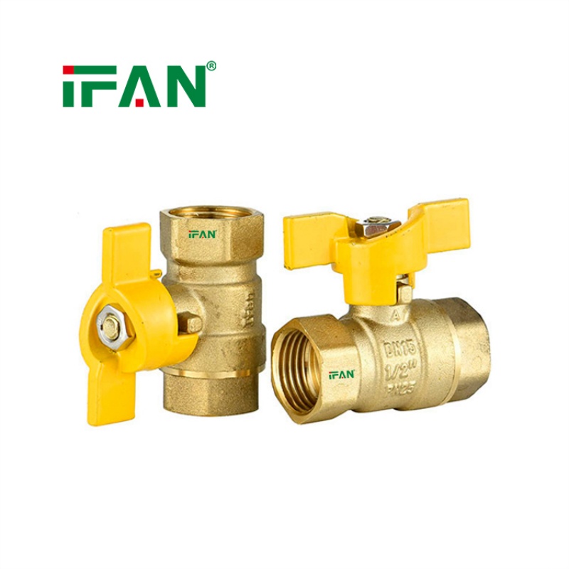 IFAN OEM Forged Manual Standard Thread Brass Ball Valve  Specification image