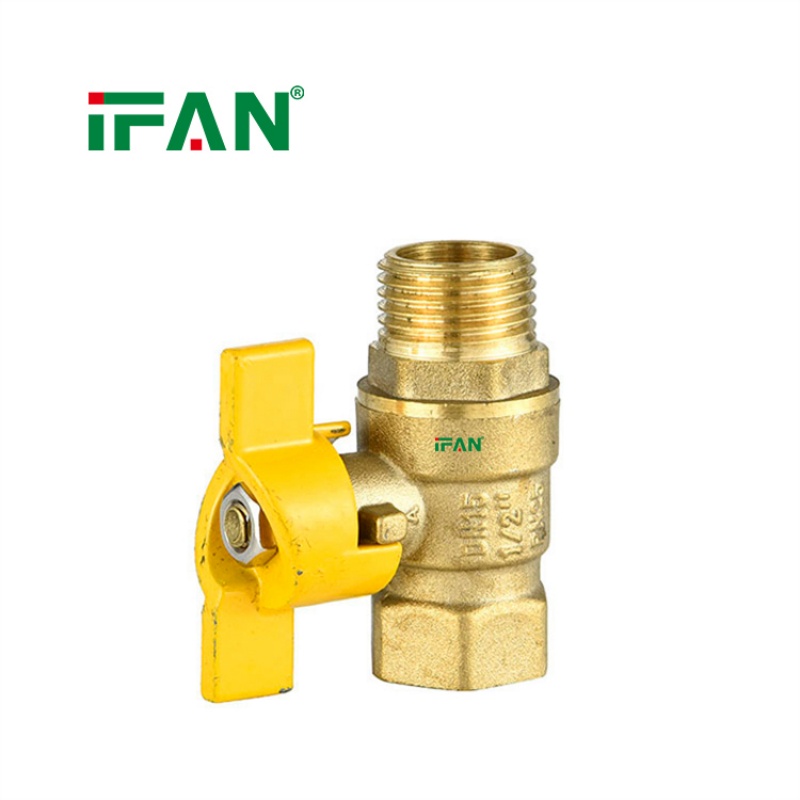 IFAN OEM Forged Manual Standard Thread Brass Ball Valve  Item Picture