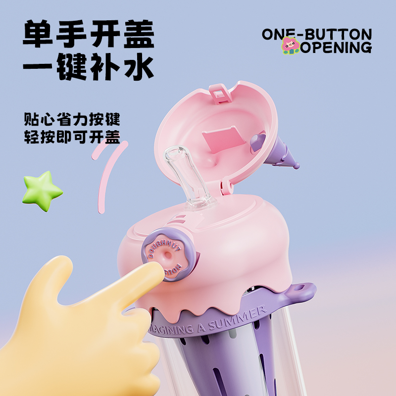 水杯/运动水杯/塑料/女生水杯/塑料杯产品图