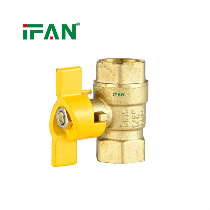 IFAN OEM Forged Manual Standard Thread Brass Ball Valve 