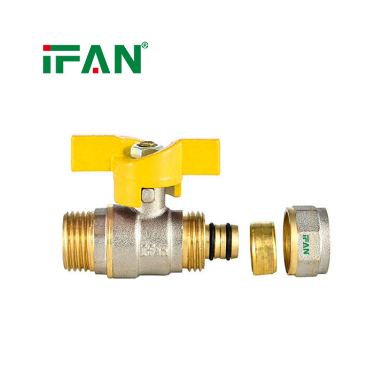 IFAN All Size Forged Male Female Threaded Brass Ball Valves Specification image