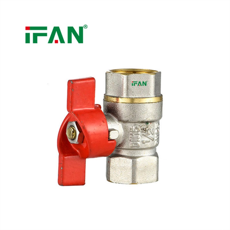 IFAN All Size Forged Male Female Threaded Brass Ball Valves Item Picture