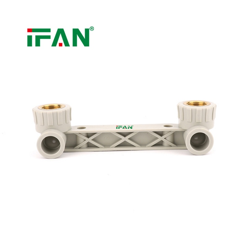 IFAN Double Wall Plate Female Threaded Elbow PPR Fittings Specification image