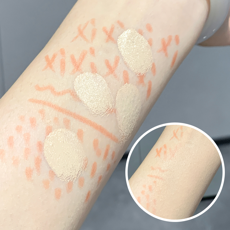 xixi's soft and seamless multi-effect concealer naturally adheres to cover acne marks, dark circles, contouring and brightening, and is portable for touch-up Item Picture