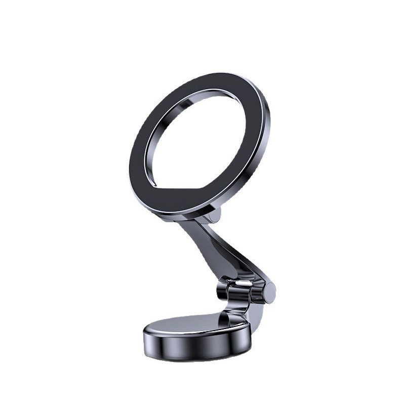 YC25 dashboard magnetic car stand, magnetic rubber bottom phone stand, car magnetic phone stand, magnetic car center console phone stand, rotating phone stand Item Picture