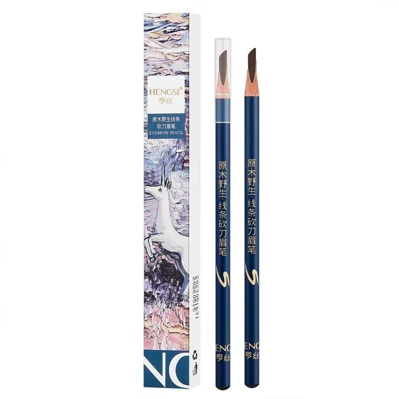 Genuine Hense wood wild-line eyebrow pencil is waterproof and does not fade. Each eyebrow is distinct. Even beginners can draw wild eyebrows. Wholesale available