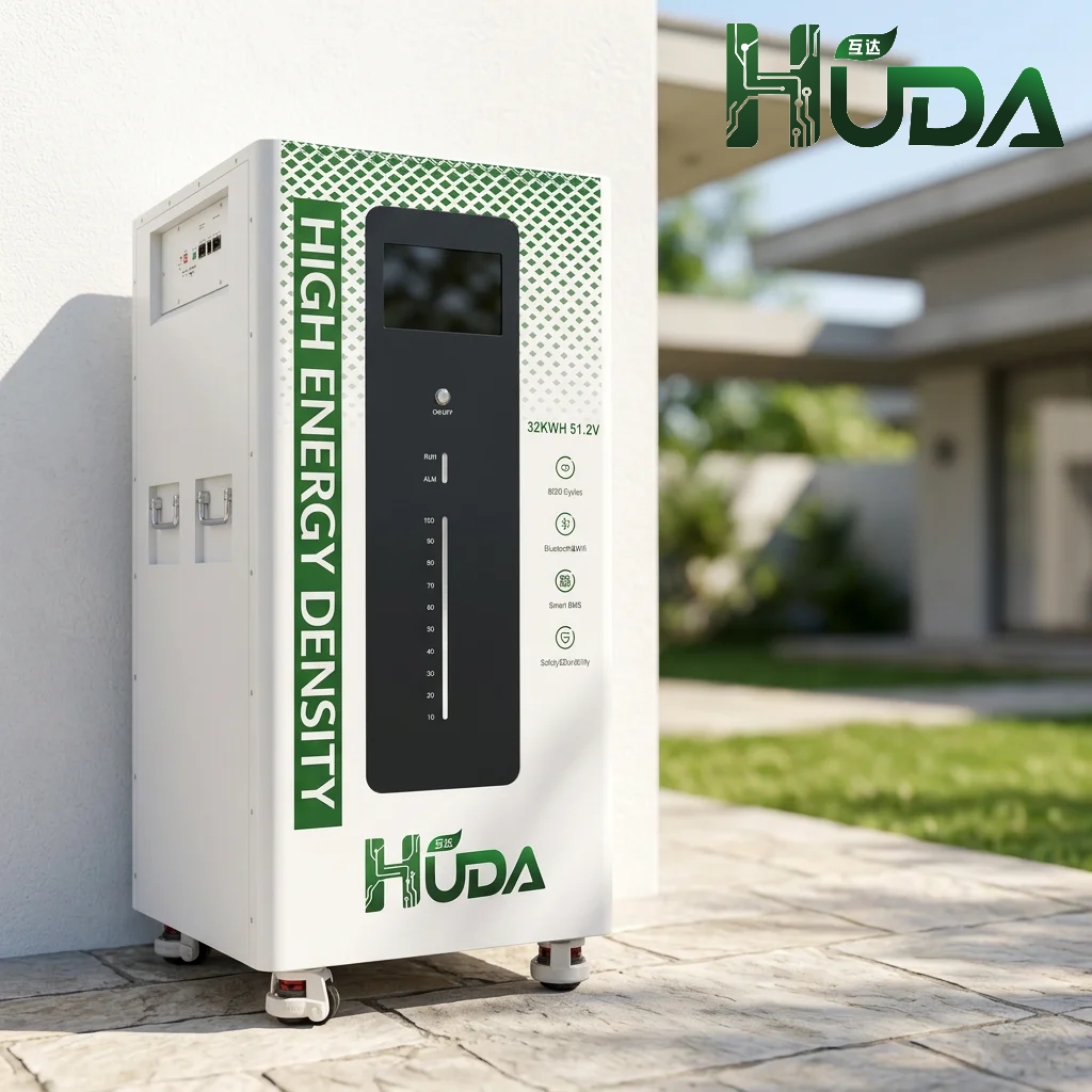 HUDA 32KWh HDL314S16/2P-32K wall-mounted photovoltaic energy storage lithium battery LiFePO4 RV and yacht backup power household energy storage Specification image