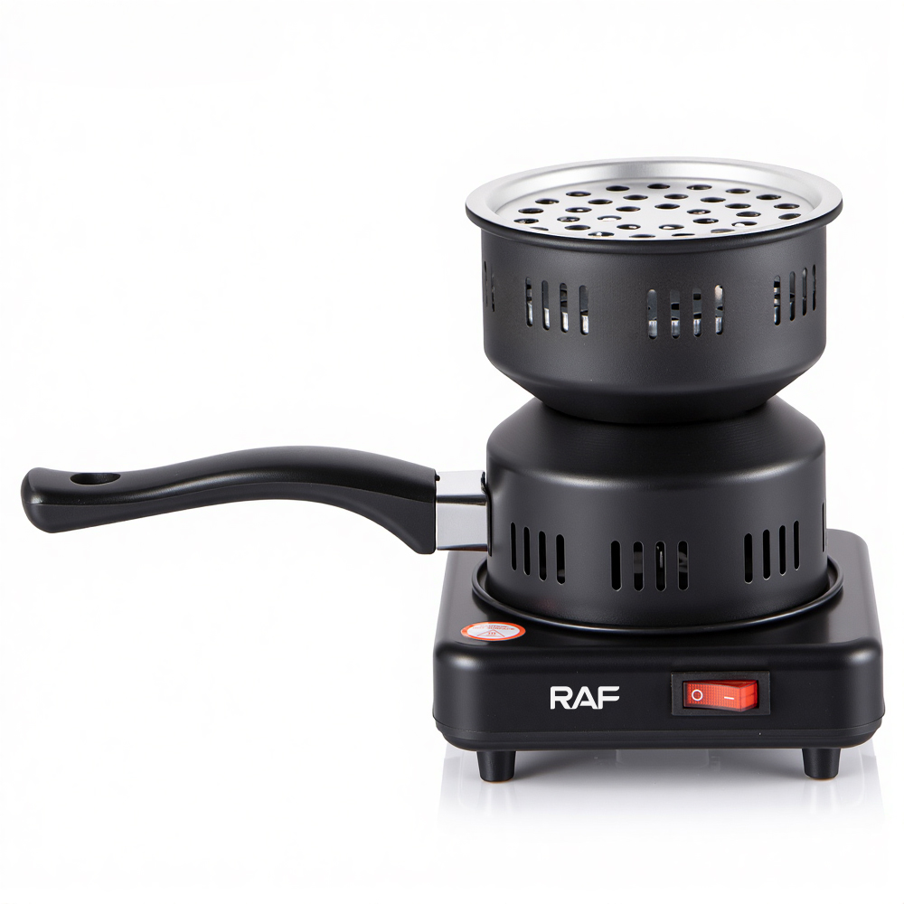 RAF European standard electric charcoal stove, cross-border Arabian hookah, charcoal stove, hookah accessories, charcoal burner, charcoal stove for heating Specification image