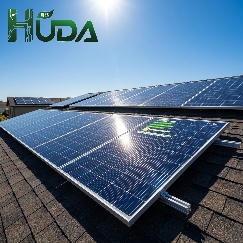 HUDA 620W panel fotovoltaico solar HD620G1R2NHB-132 panel de carga solar para teléfonos móviles módulos fotovoltaicos portátiles generación de energía al aire libre Application Scenario