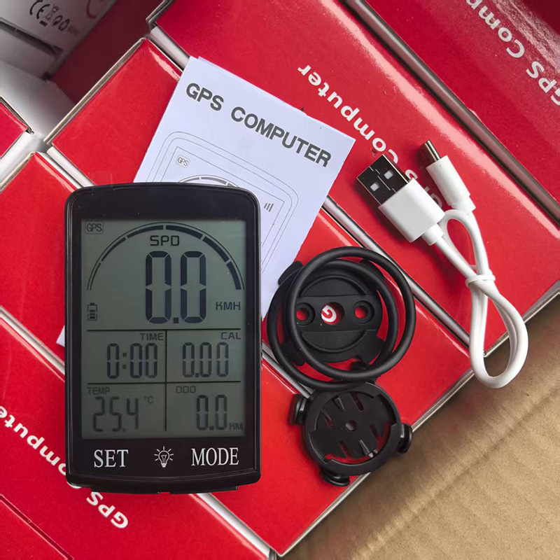 250818 USB charging bicycle GPS odometer Wireless Odometer Large Screen wireless backlight waterproof Mountain bike odometer Odometer Speed meter pic 23