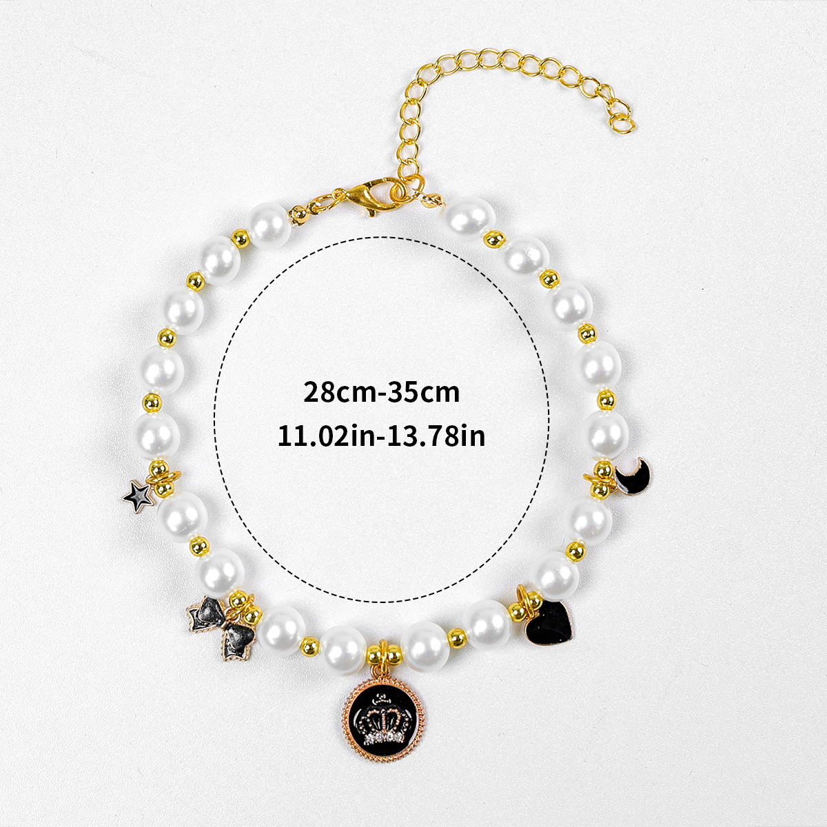 Collar de perlas para perros para gatos para perros pequeños moda para salir accesorios lindos collar de cristal rico muchos estilos y muchas especificaciones para hacer un pedido, póngase en contacto con servicio al cliente Item Picture