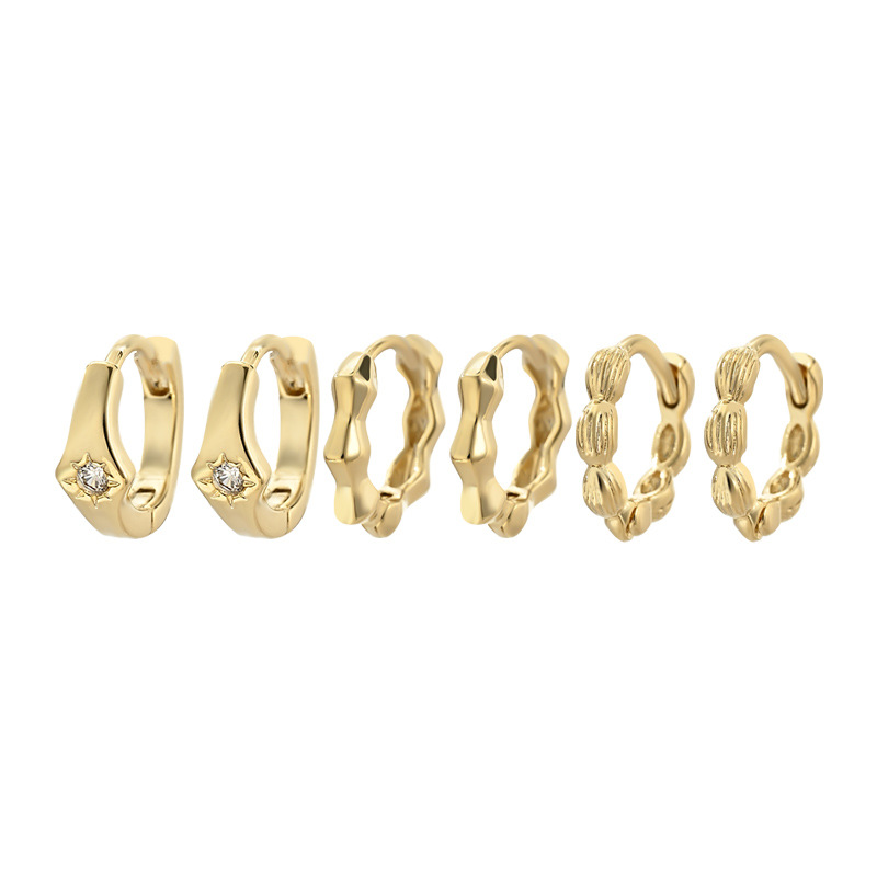 Gold jewelry display rack, multi-functional beaded rings, glasses, necklaces, display rack, storage tray, counter ornaments pic 7