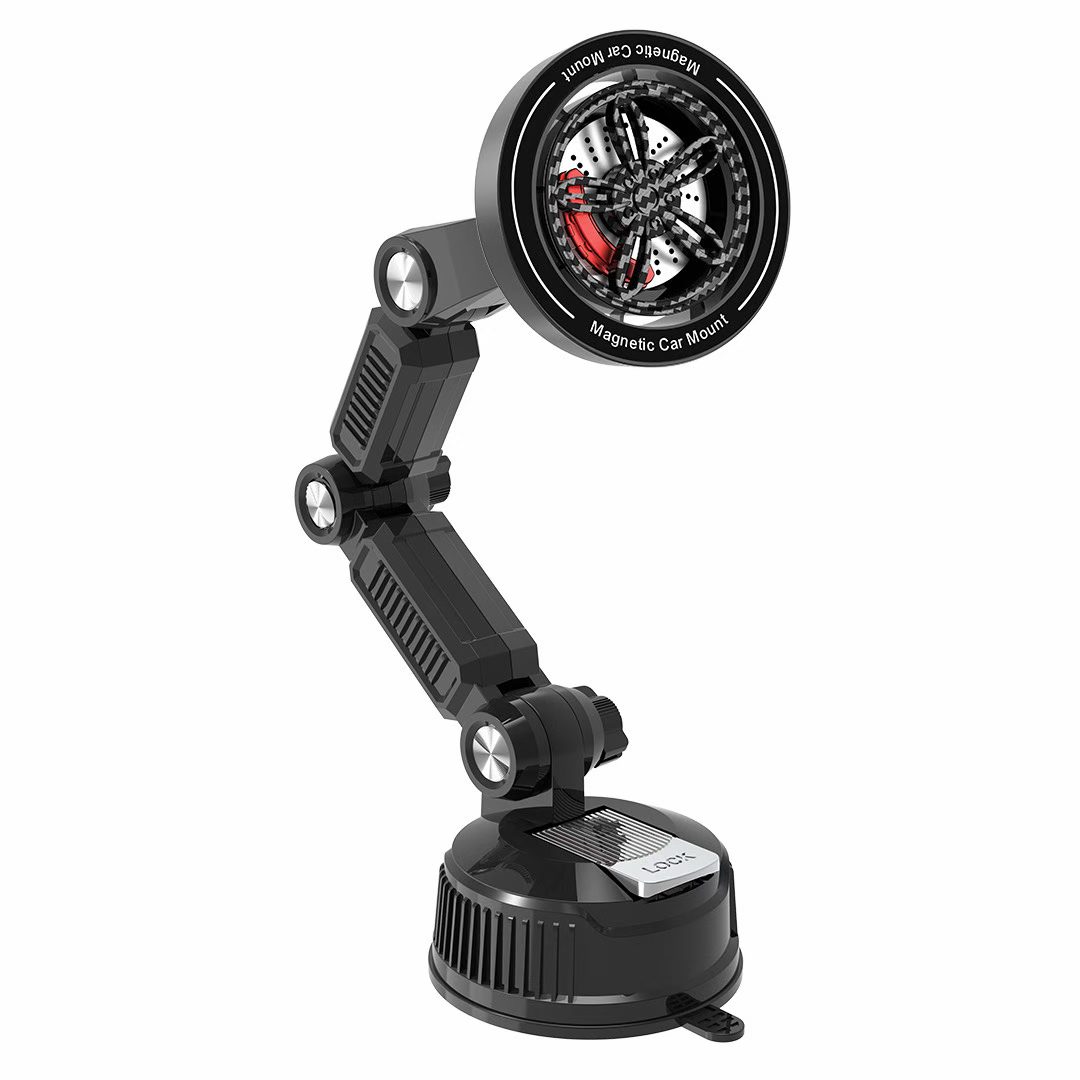 Base transfronteriza de la copa de agua del coche soporte del teléfono móvil del coche instrumento de navegación soporte de succión magnética multiarticulación