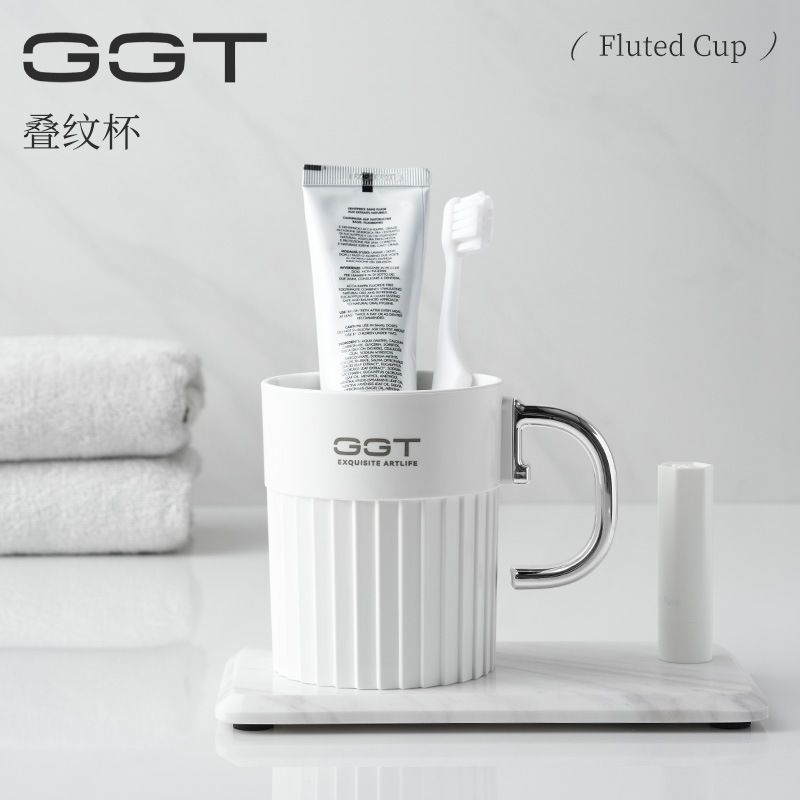 【CL】26Q2#6430 Striped Mouthwash cup