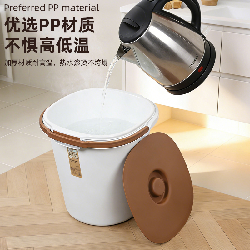 雨水桶/储水桶/桶装水空桶/塑料桶/户外折叠水桶产品图