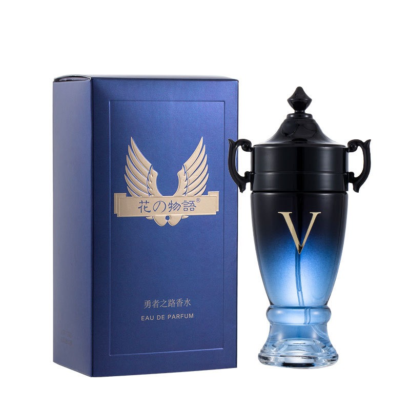 Comercio exterior transfronterizo agua valiente trofeo legendario perfume de hombre 50ml botella grande colonia fresco y duradero al por mayor Item Picture