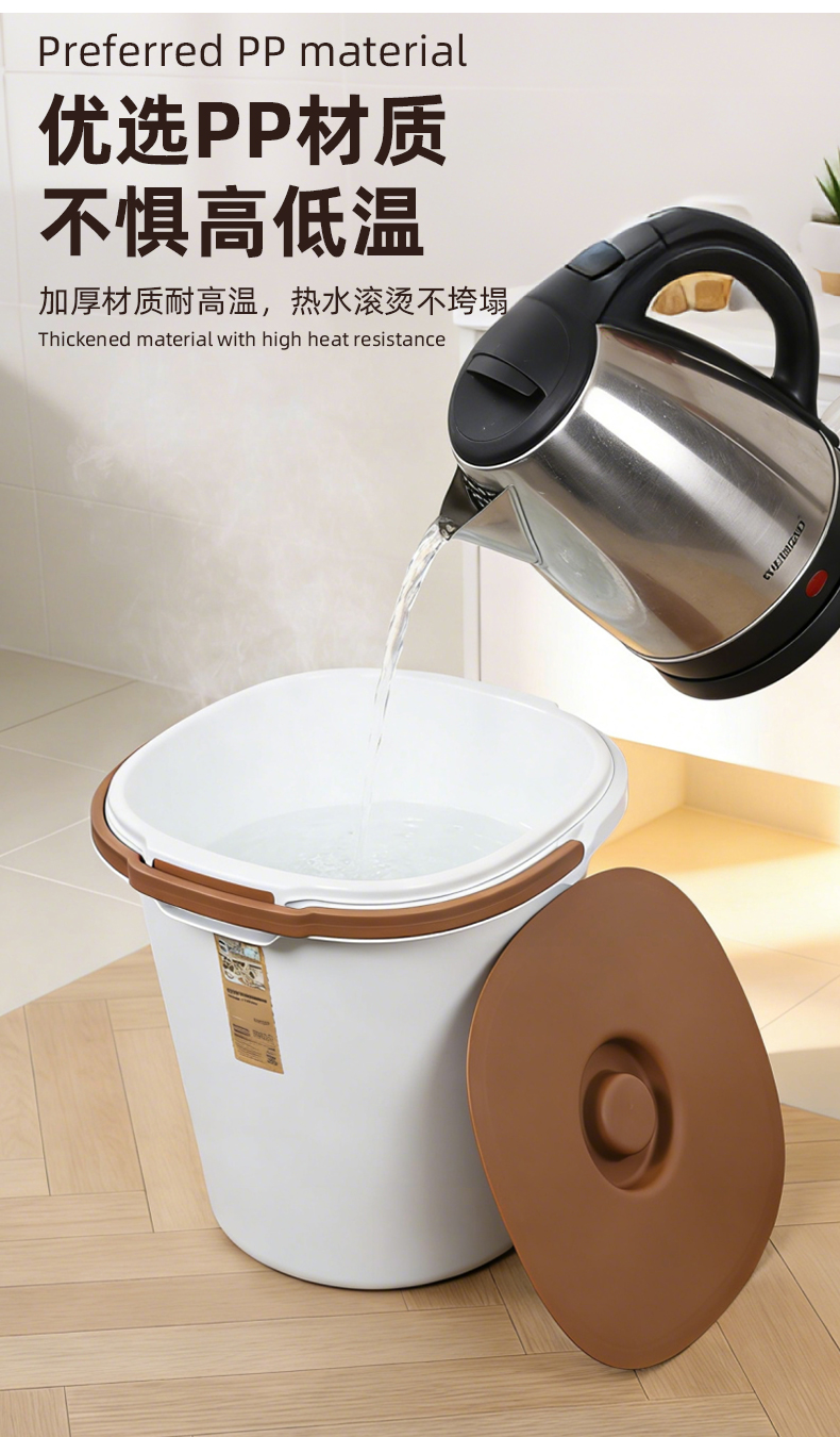 【CL】26Q3#Q9139 户外折叠塑料水桶套装雨水储水桶空桶便携家庭用水桶装水桶详情4