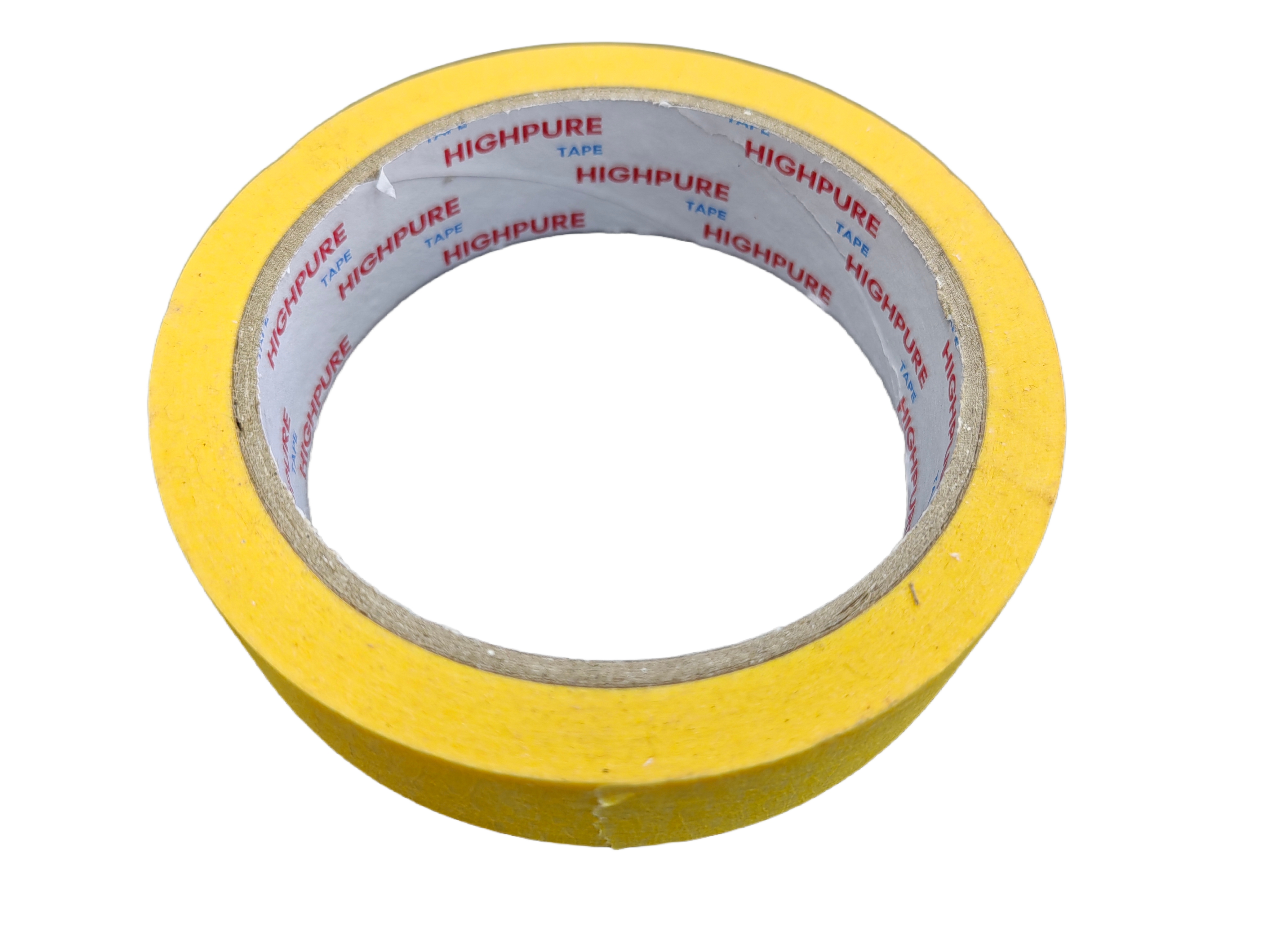 Multi-functional masking tape, yellow and white masking tape, spray-painted masking tape, spring shrinkage details Picture