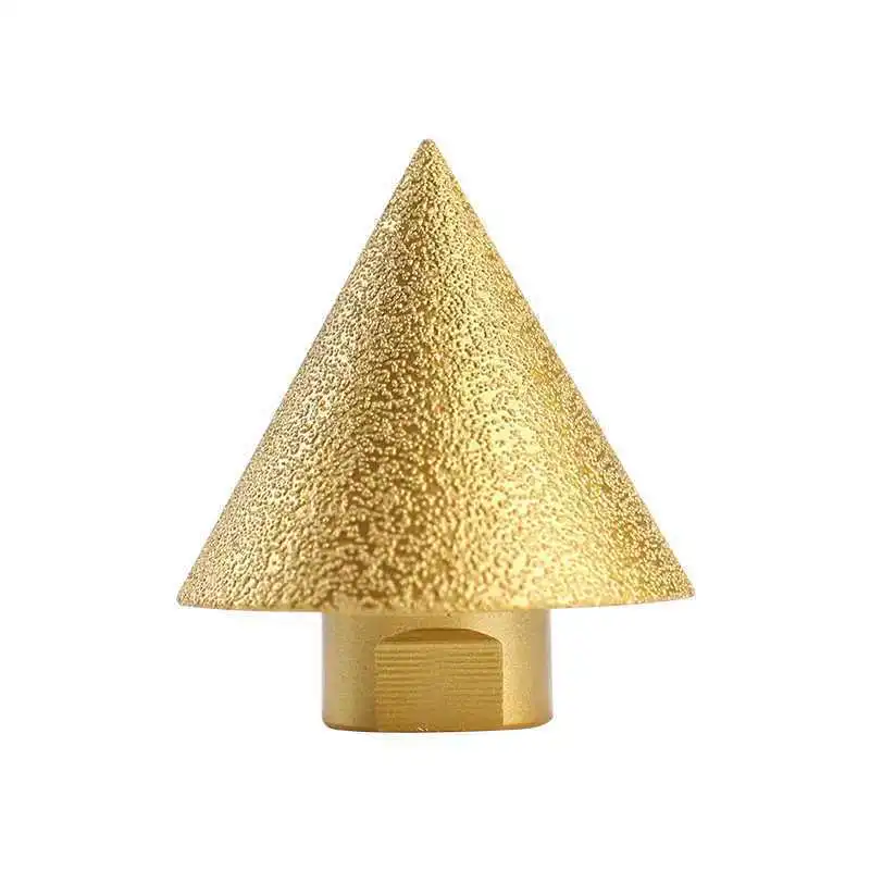 Diamond chamfering machine, umbrella-shaped grinding head, tile marble quartz stone, hole reaming machine, electric drill, Angle grinder, conical drill bit detail image 11