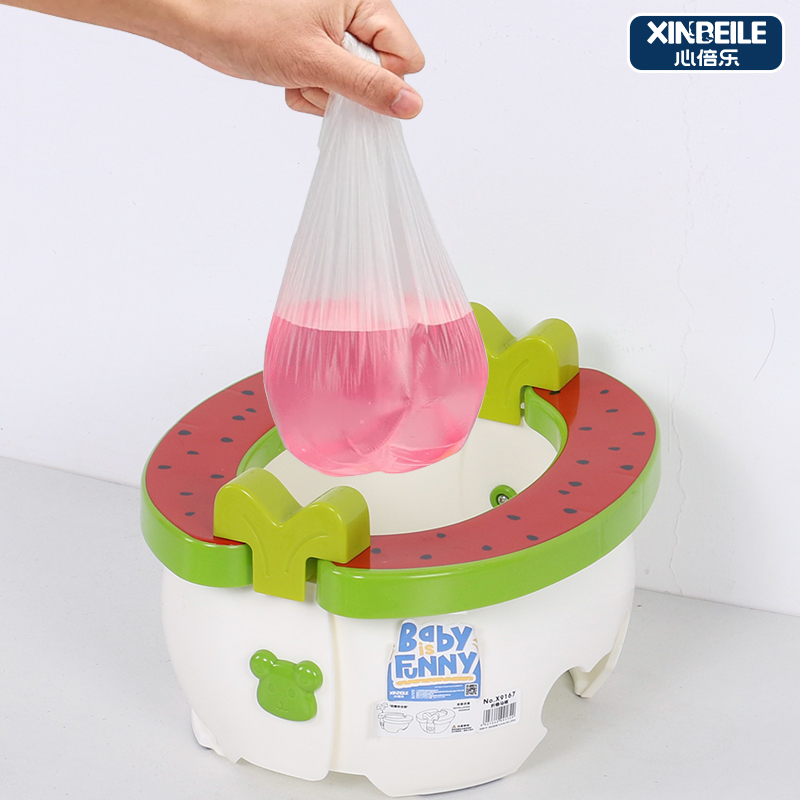 【OSEO】26Q3#X9167 Colorful Folding Children's toilet seat, infant toilet seat, baby toilet seat, safe and comfortable Specification image