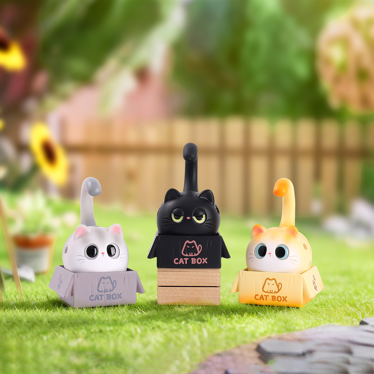 Miao Yan Miao Yu Small Incense burner Blind box, creative aroma diffuser, desktop decoration, handicrafts, home decoration Specification image