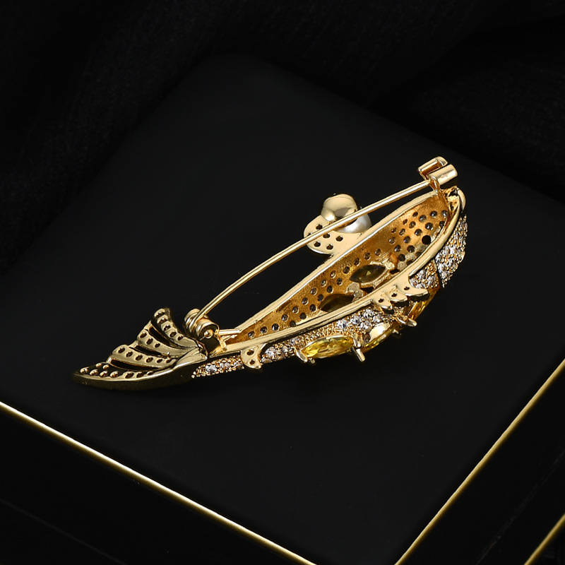 New chinese heavy industries koi broche mujer full drill rico corpete traje abrigos accesorios regalos details Picture