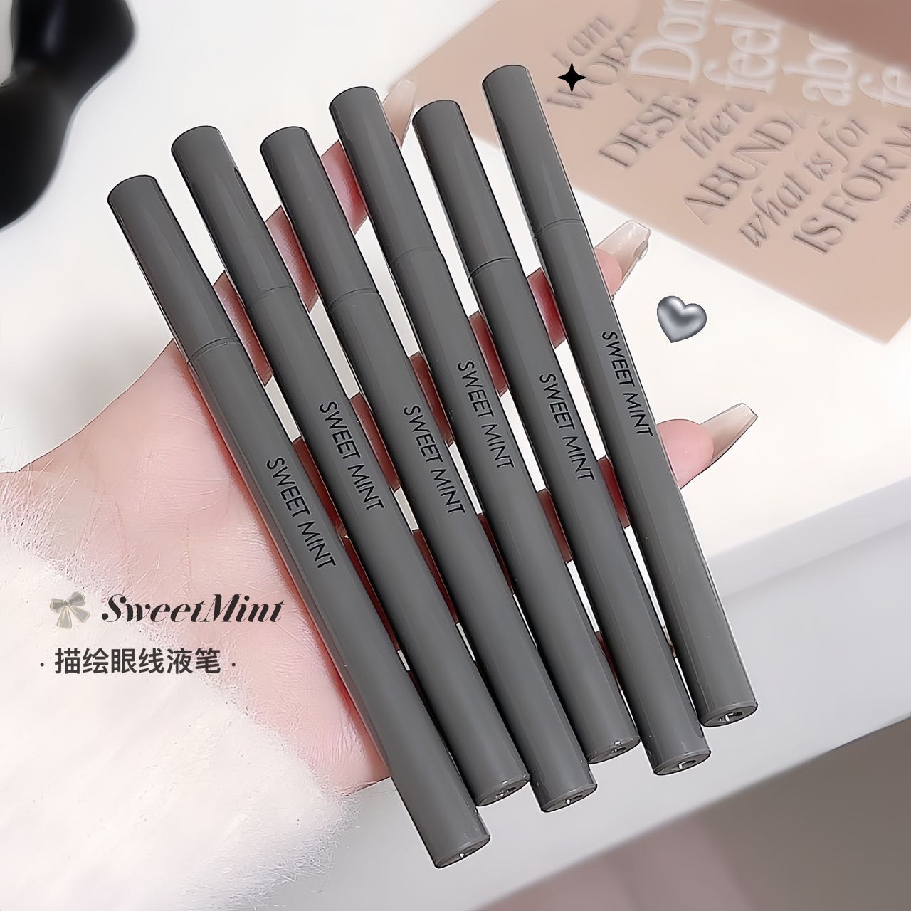 Professional makeup eyeliner liquid pen, eyeshadow, eyebrow pencil and nail care products set, multi-color long-lasting anti-smudging makeup tools Application Scenario