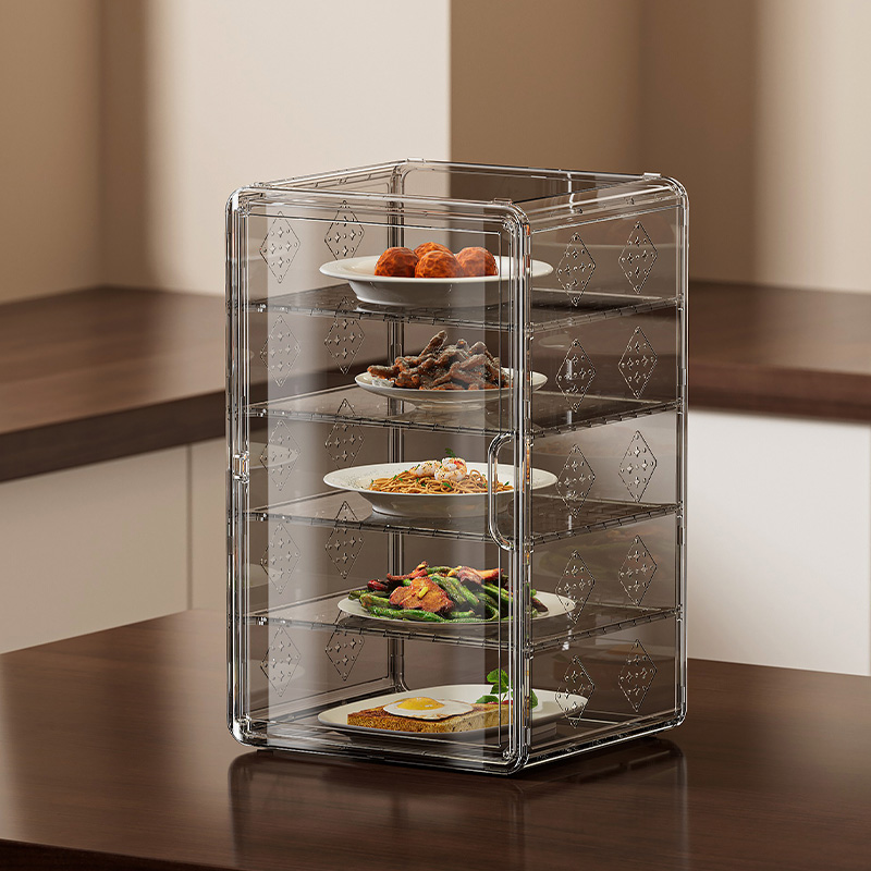 【CL】26Q3#70019 Multi-layer transparent food insulation cabinet, commercial gas stove combination kitchen equipment, durable, practical and energy-saving, specially designed for restaurants details Picture