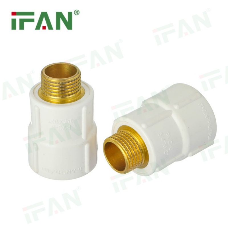 Factory Price IFAN UPVC Pipe Fittings Brass Male Adapter Application Scenario